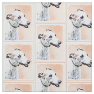 Tela Pintura de Greyhound - Arte de perros original muy