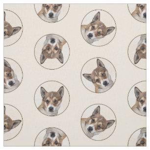 Tela Pintura de lundehund noruega arte del perro origin