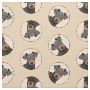 Tela Pintura de Manchester Terrier Arte Animal Original