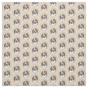 Tela Pintura de Nederlandse Kooikerhondje - Arte de per