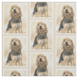 Tela Pintura de otros lugares - Arte de perros original