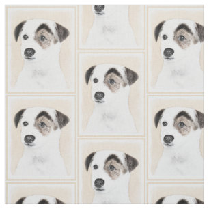 Tela Pintura de Parson Jack Russell Terrier - Arte de P
