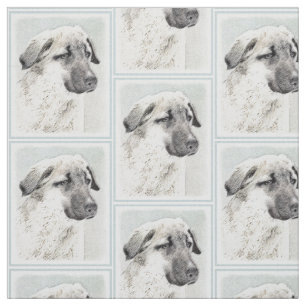 Tela Pintura de pastor anatoliano - Arte de perro origi