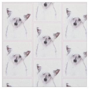 Tela Pintura de polvorín chino - Arte de perro