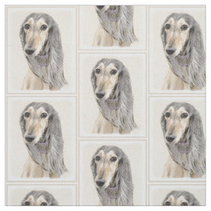 Tela Pintura de Saluki (cervatillo) - arte original