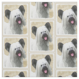 Tela Pintura de Skye Terrier - arte original lindo del