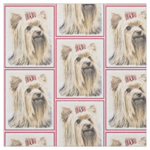 Tela Pintura de Yorkshire Terrier - arte original lindo