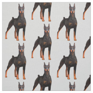 Tela Pintura del Doberman