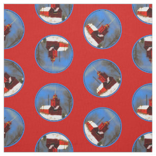 Tela Pintura del Faro Big Red Holland Arte Original