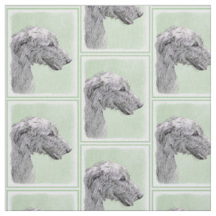 Tela Pintura del Wolfhound irlandés 2 - arte original