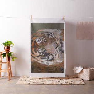 Tela Pintura loca - Tigre