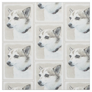 Tela Pintura noruega de Lundehund - Arte original del p