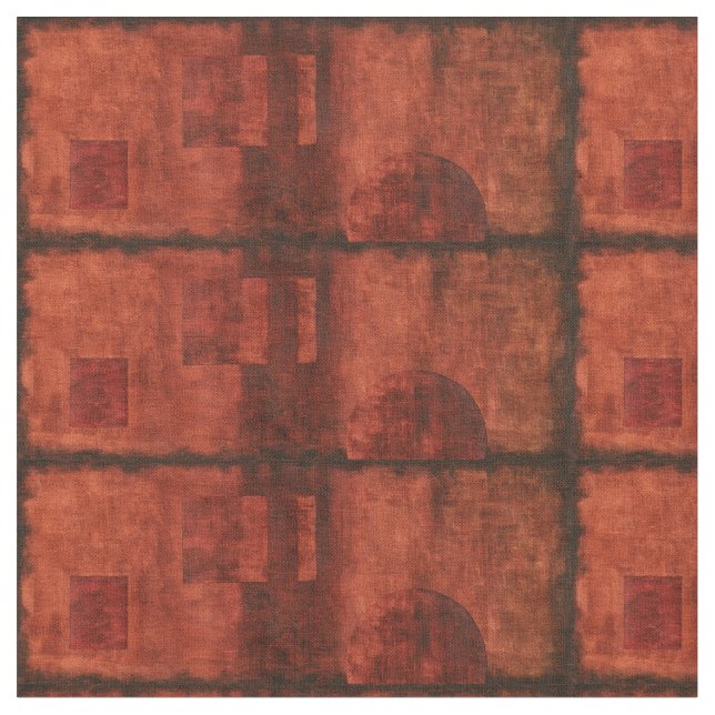 Tela Pintura profunda de cañones con formas geométricas (De cerca)