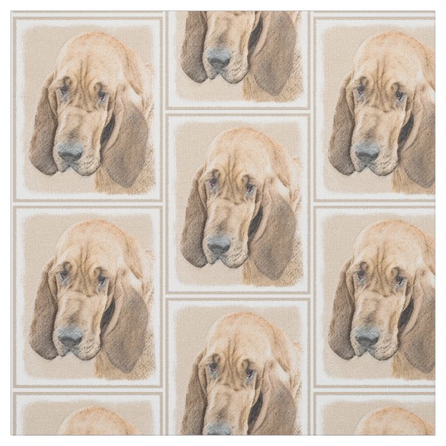 Tela Pintura Sangrienta - Arte Perro Original. (Retal)