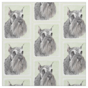 Tela Pintura Schnauzer (gigante, estándar) - Arte de pe