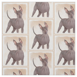 Tela Pintura Xoloitzcuintli - Arte Perro Original Cuto
