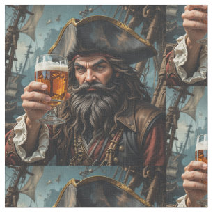 Tela Pirata divertido alzando su humor en el cristal