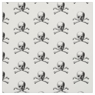 Tela Pirate Skull Crossbone Escudo Escudo Emblem