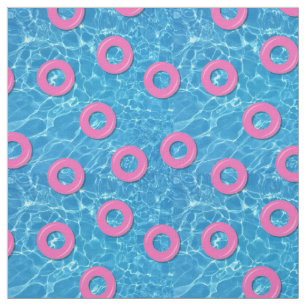 Tela Piscina de verano Agua e Inflables Rosa
