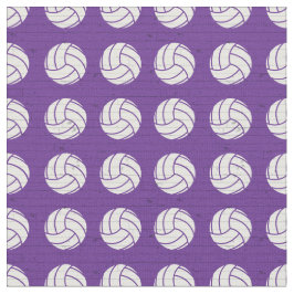 Tela Piso de madera de voleibol púrpura con estampado