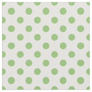 Tela Pistachio El Polka Verde Doce Círculos