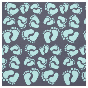 Tela Pistas improntas de pie bebé Füßchen de modelo 