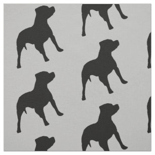 Tela Pitbull Dog Fabric