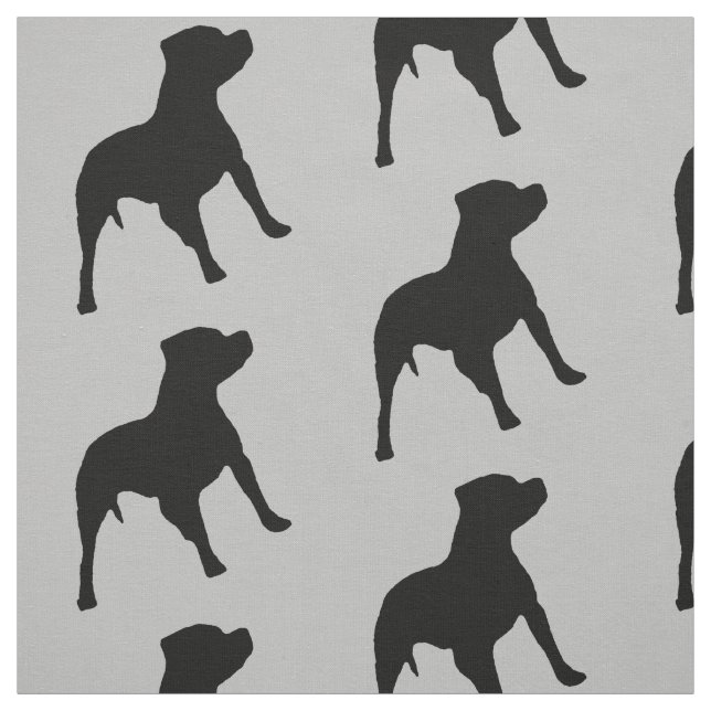 Tela Pitbull Dog Fabric (Retal)