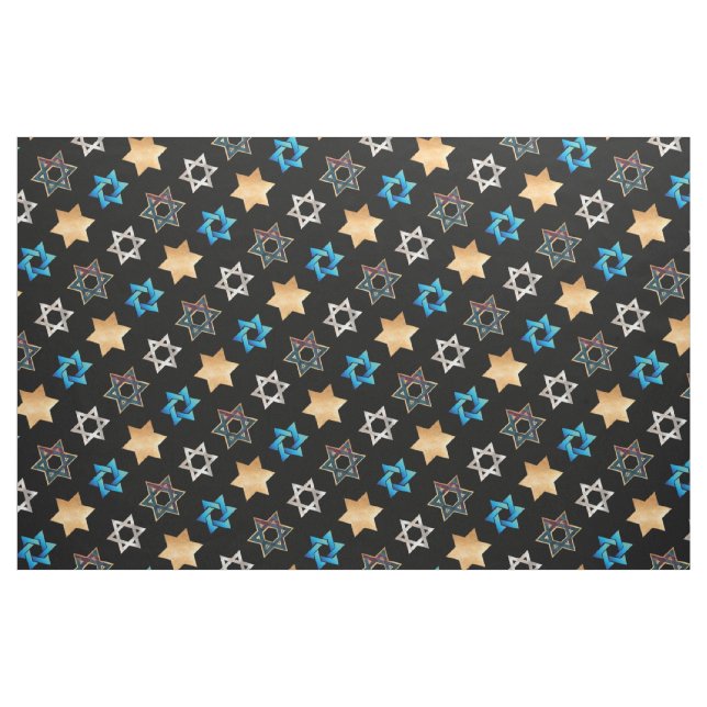Tela PixDezines Faux Gold Star of David/DIY fondo ("Cuarto gordo" (fat quarter))
