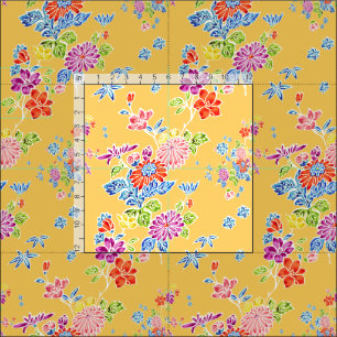 Tela PixDezines kiku/crisantemos/fondo DIY