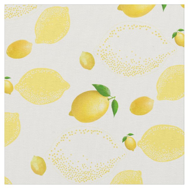 Tela PixDezines limones/fondo de bricolaje (De cerca)