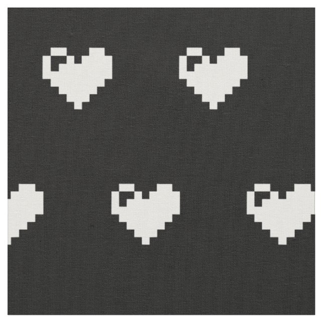 Tela Pixel Heart 8 bits (De cerca)
