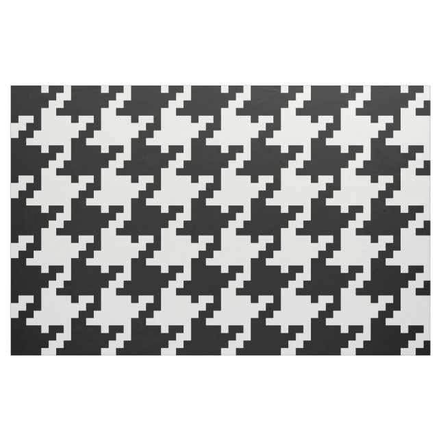 Tela Pixel Houndstooth ("Cuarto gordo" (fat quarter))