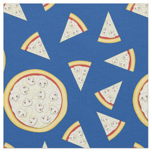 Tela Pizza De Champiñones Comida Monos Niños