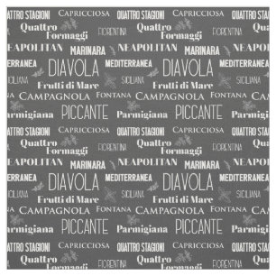 Tela Pizza nombra al chef tipográfico italiano de cocin