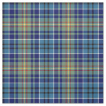 Placa irlandesa azul brillante O'Sullivan Tartan