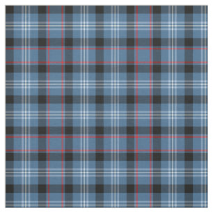 Tela Placa irlandesa azul Fitzgerald Tartan