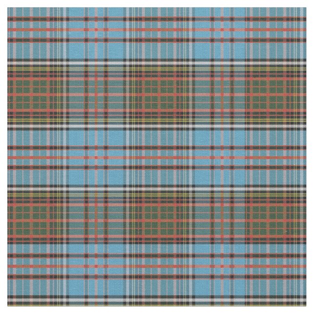 Tela Plaid Clan Anderson Tartan (De cerca)