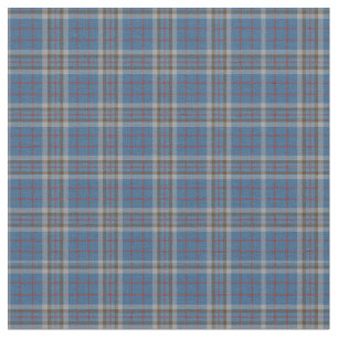 Tela Plaid Clan Thompson Tartan Gray Blue Check