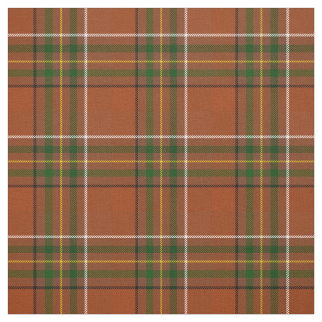 Tela Plaid de Tierra Marrón Tartán (Retal)
