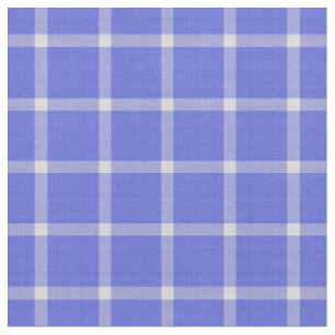 Tela Plaid Grande Periwinkle Oscuro