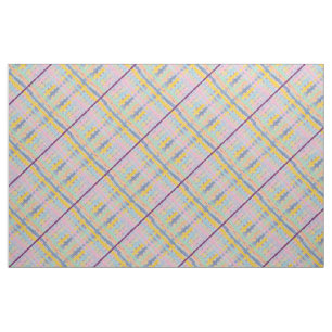 Tela Plaid Multicolor