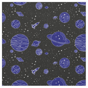 Tela Planetas de temática espacial roban estrellas en n
