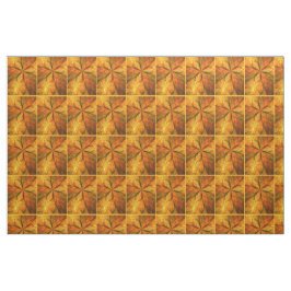 Tela Planta de otoño, hoja de arte fractal abstracta mo