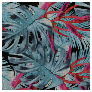 Tela Plantas tropicales 1.