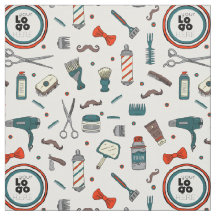 Plantilla De Logotipo personalizado Retro Barber S