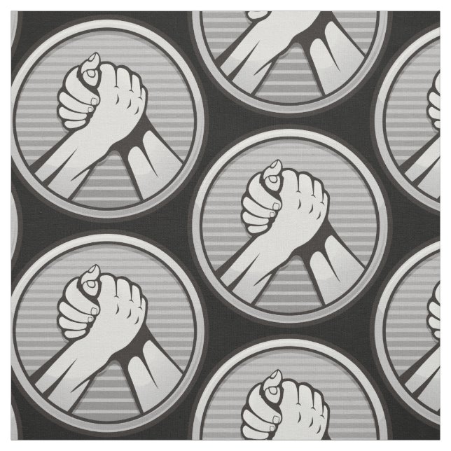 Tela Plata de lucha de brazos (Retal)