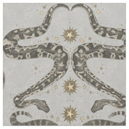 Tela plata de serpientes celestiales