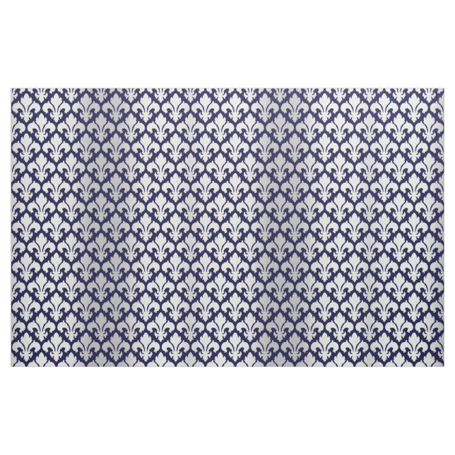 Tela Plata y azul ("Cuarto gordo" (fat quarter))
