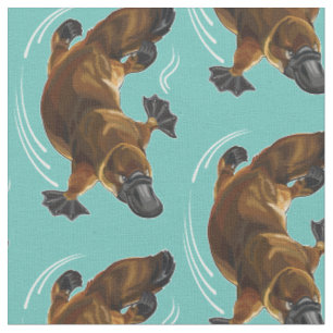 Tela platypus con carne de pato
